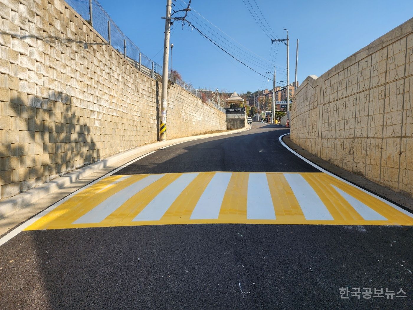 기흥구, 상하동 고인돌마을·보라동 통미마을 안길에 새 도로 건설 기사 사진