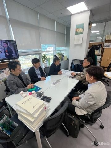 울릉군, 국가투자예산 확보를 위해 기재부 방문 기사 사진