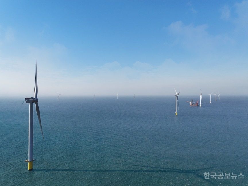 신안군, 아태지역 최대 규모 해상풍력 3.2GW 집적화단지 지정되었다. 기사 사진