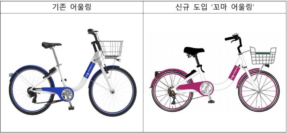 세종시 신규 공영자전거 명칭 '꼬마 어울링' 확정 기사 사진