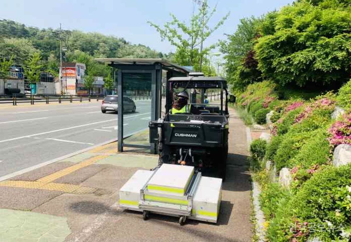 광명시, 대형공사현장 인근 도로 싱크홀 막는다 기사 사진