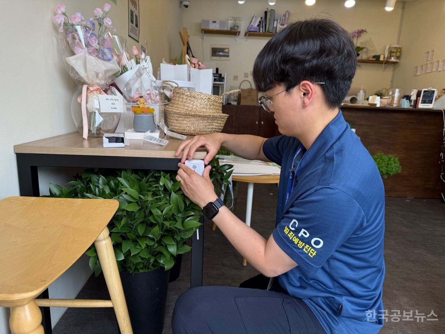 경주경찰서, 무인점포 대상 특별범죄 예방활동 실시 기사 사진