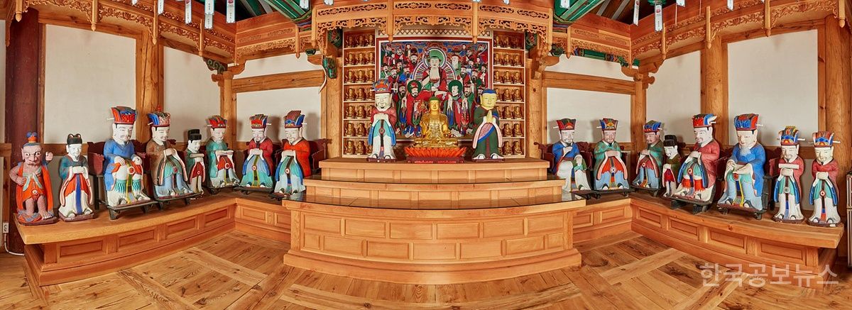 대구시,군위 인각사 명부전 석조불상 시(市) 유형문화유산 지정 기사 사진