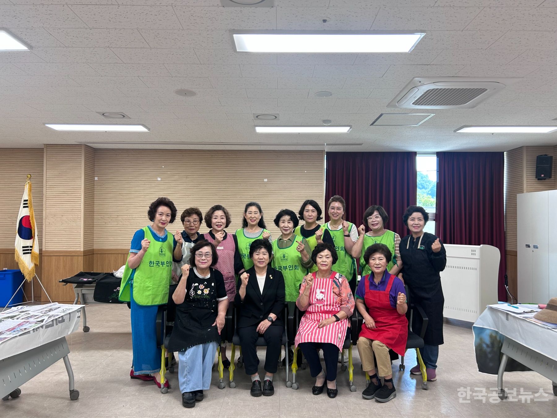 괴산군여성단체협의회 소속 한국부인회 괴산군지회, 2025 양성평등 공모사업 2회차 실시 기사 사진