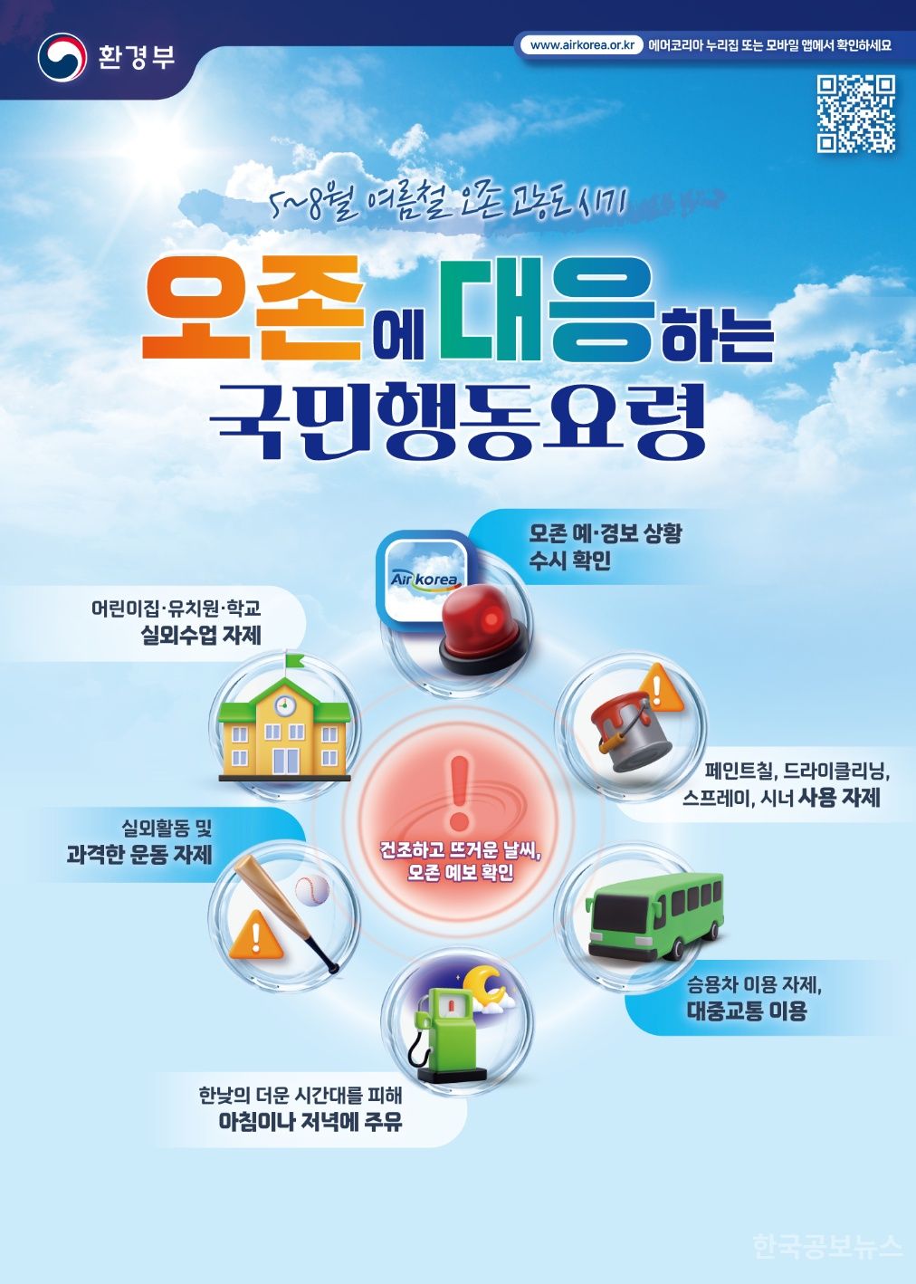 연수구, 여름철 오존 발생 저감 특별대책 시행 기사 사진