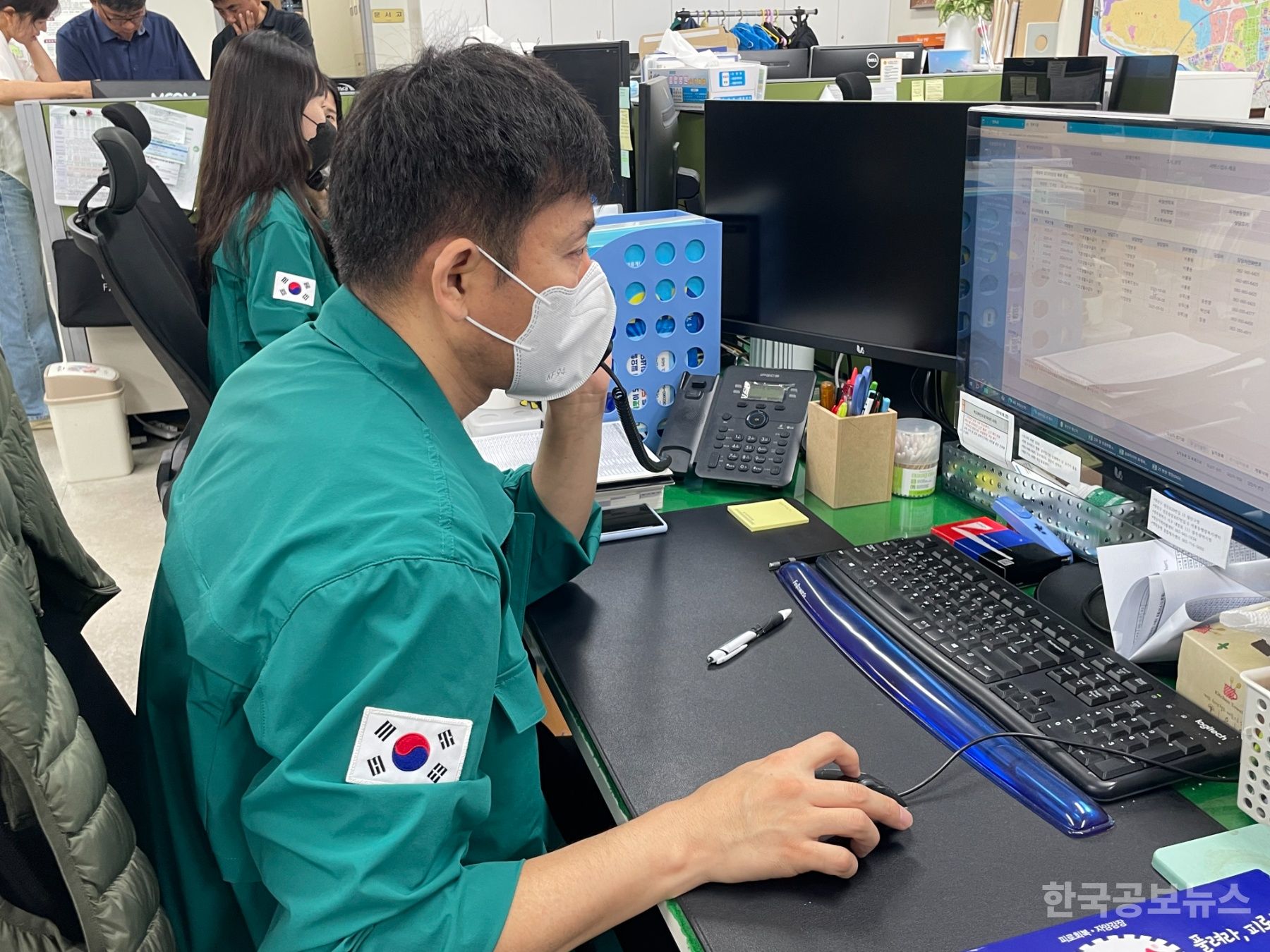 어룡동, 금호타이어 광주공장 화재 피해 돌봄 취약계층 살펴 기사 사진