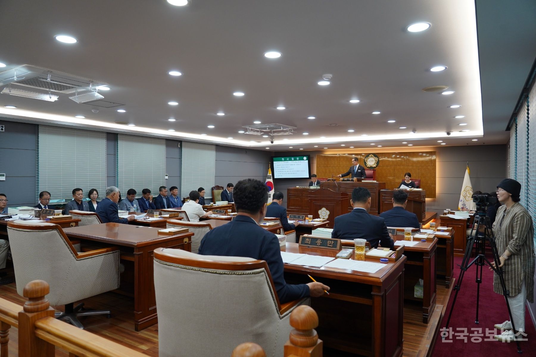 담양군의회, 제338회 제1차 정례회 개회하다. 기사 사진