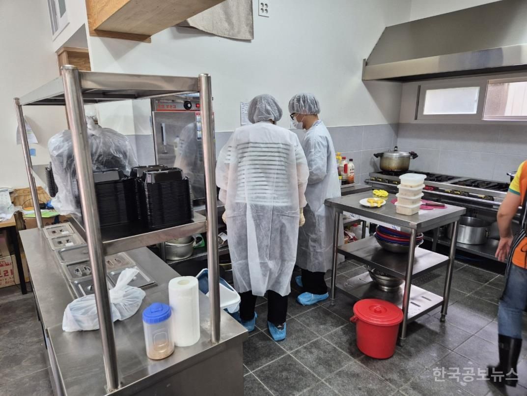 서귀포시, 제주가치돌봄 식사제공기관 위생점검 실시 기사 사진