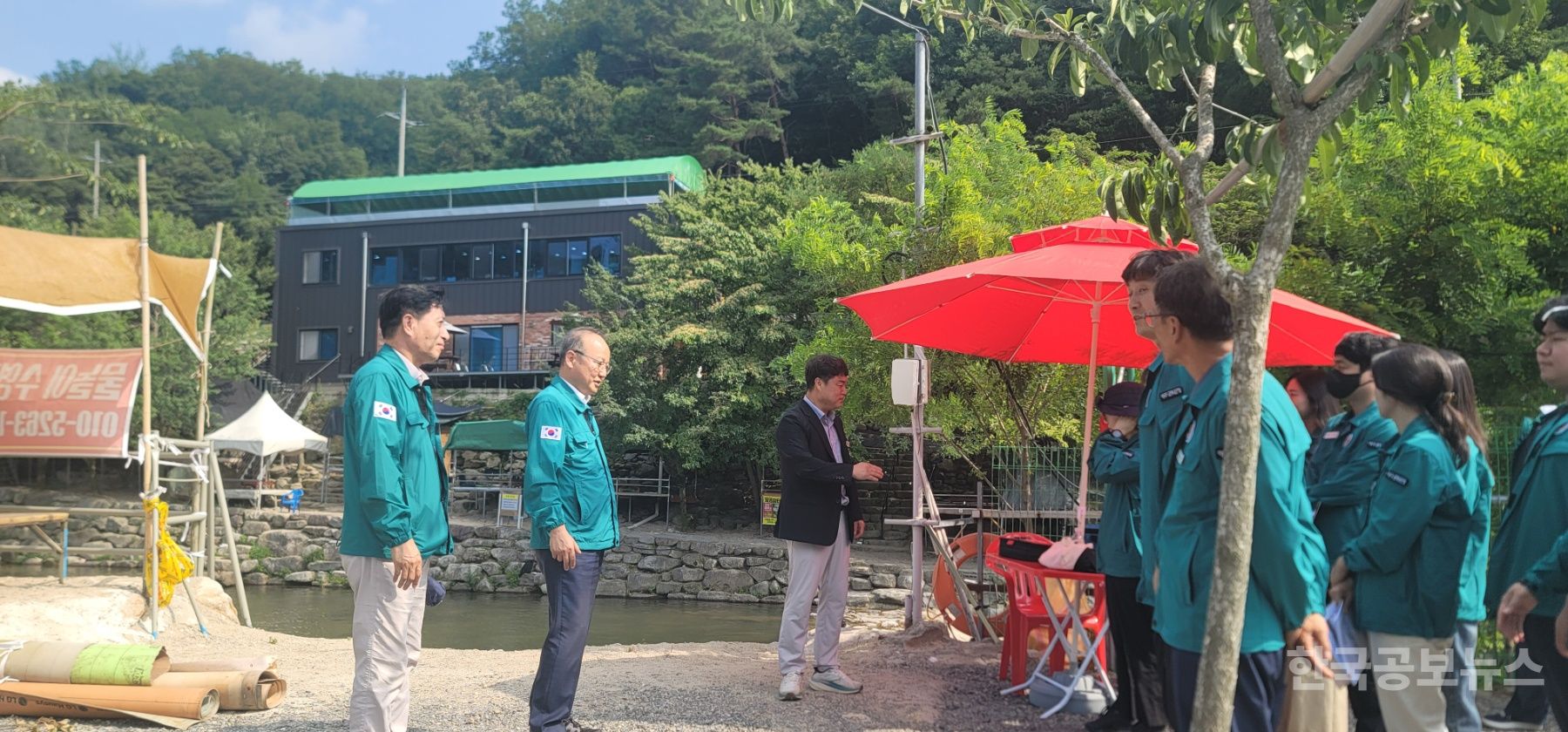 군위군, 동산계곡 불법행위 집중점검 돌입 기사 사진