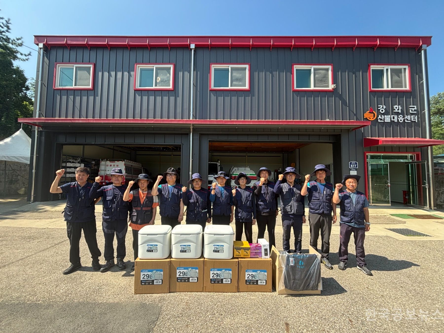 강화군, 산림 근로자에 냉방 장비 ․ 탄력 근무로 ‘폭염 방패막’ 기사 사진
