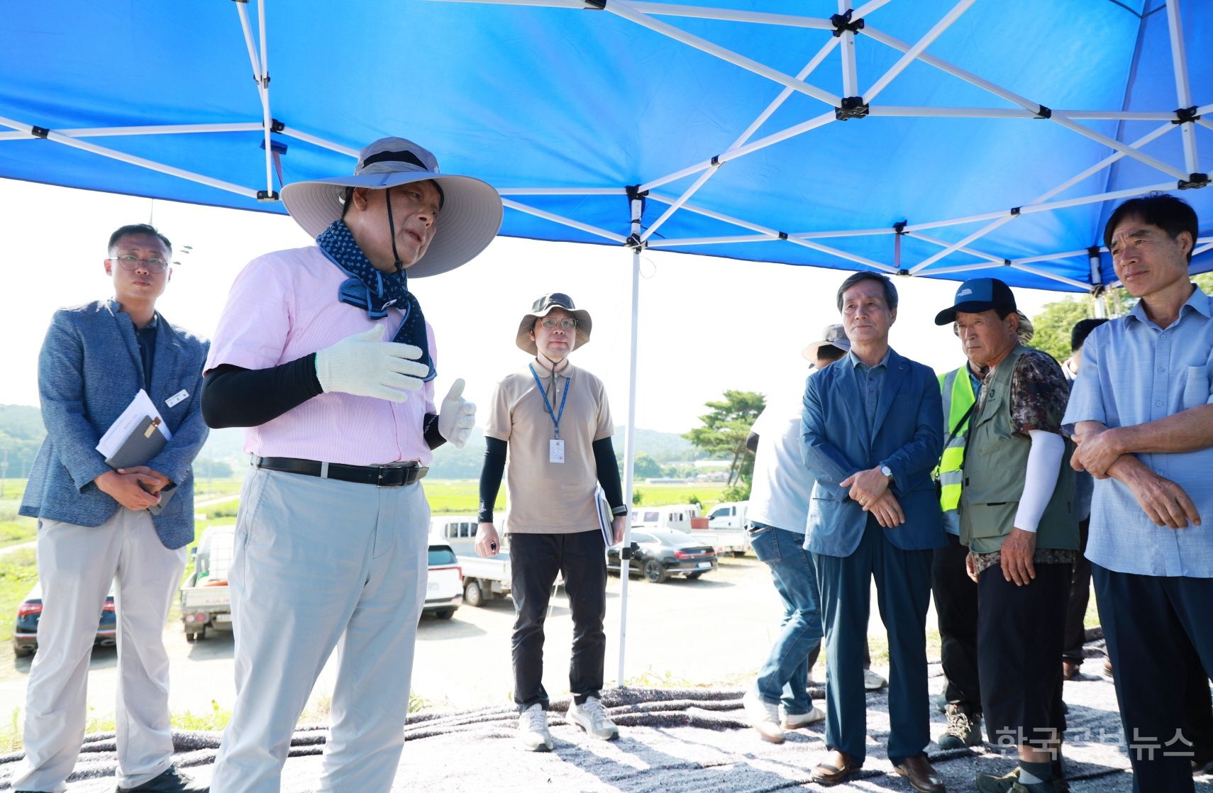 ‘발품행정’ 나선 가세로 태안군수, 주요 사업장 10개소 현장점검 기사 사진