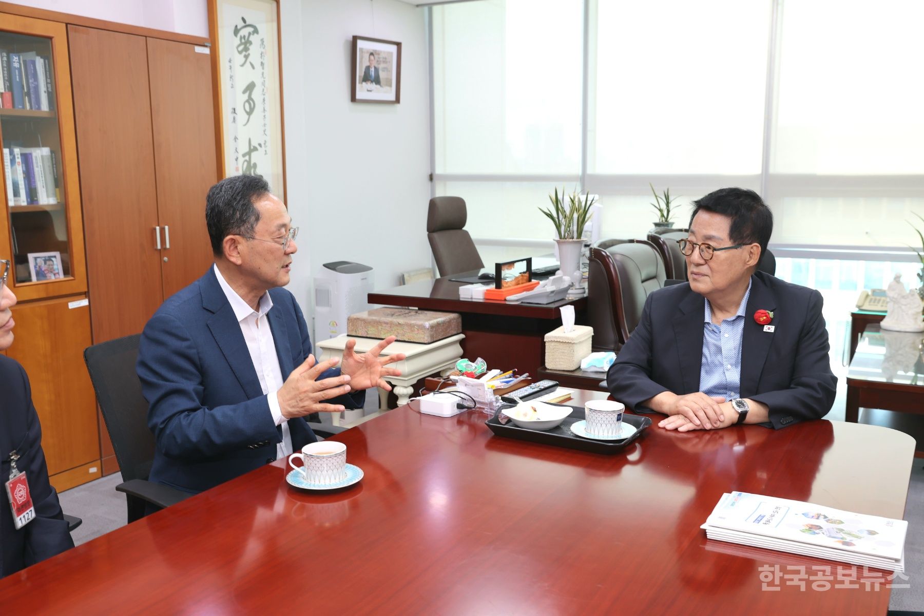 명현관 해남군수, 국비확보 위해 중앙부처 방문 총력 행보 기사 사진