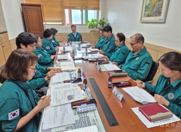 미추홀구, 폭염 대책 긴급회의 개최 기사 사진