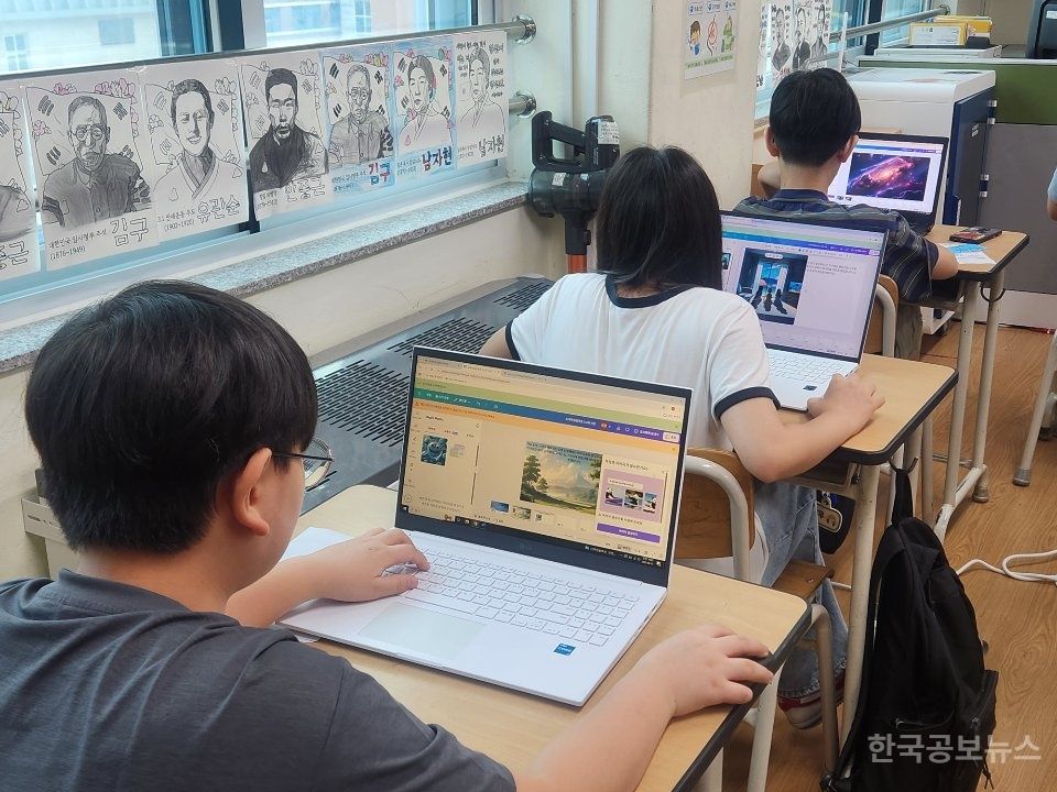 인천북부교육지원청,  AI과학융합캠프 개최 기사 사진
