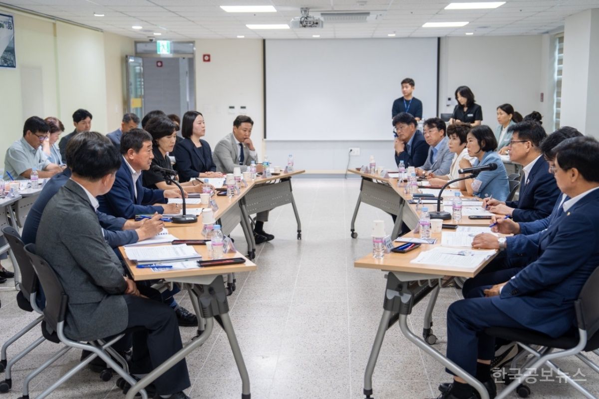증평군, 임호선 국회의원과 정책간담회 개최 기사 사진