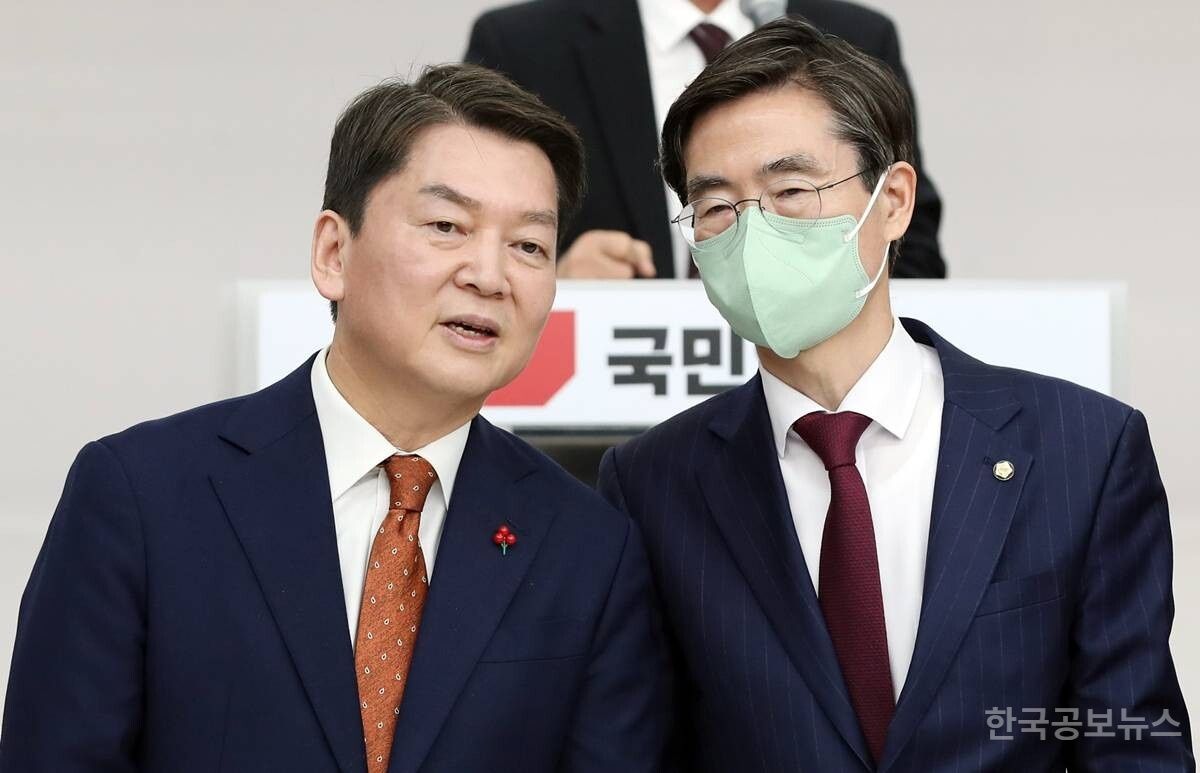 조경태·안철수, 국민의힘 당대표 후보 단일화 사실상 불발 기사 사진