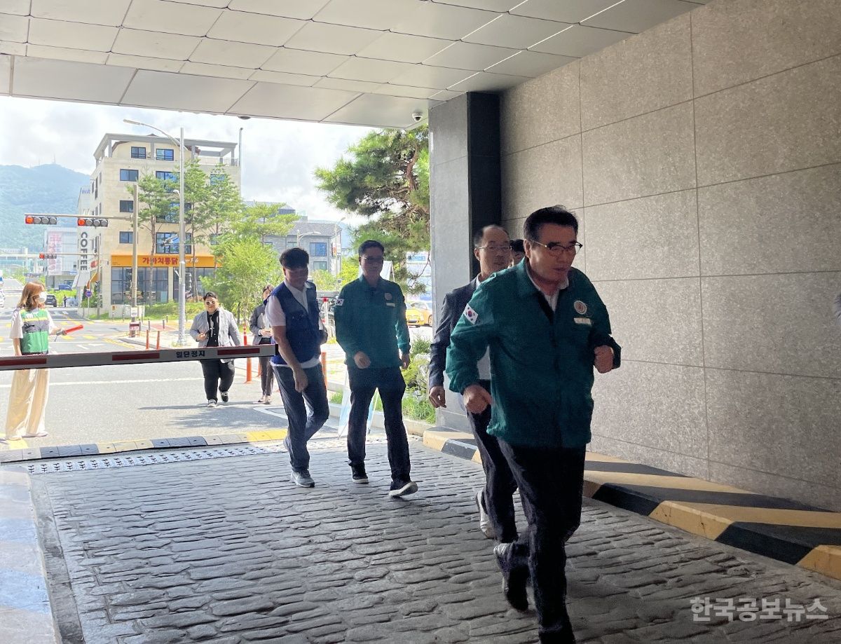보령시, ‘2025년 을지연습 연계 공습대비 민방위 훈련’ 실시 기사 사진