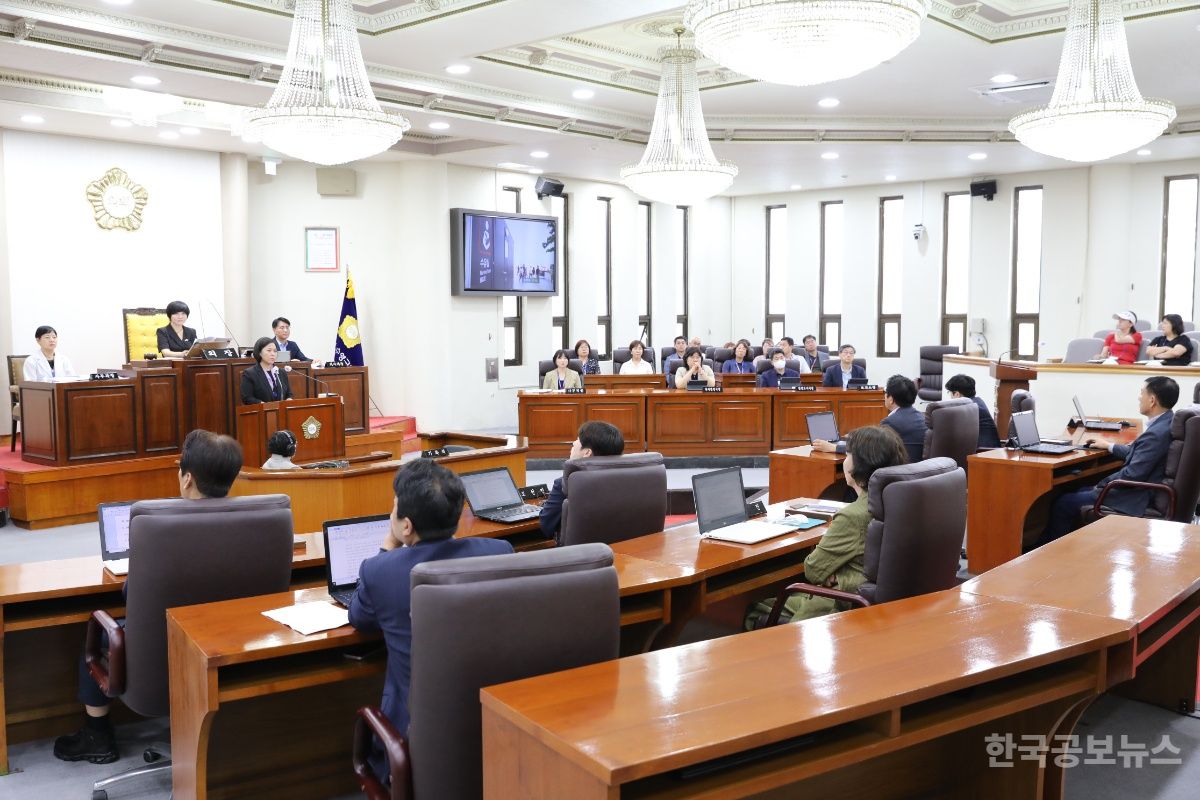부산시 수영구의회, 제259회 임시회 개회 기사 사진
